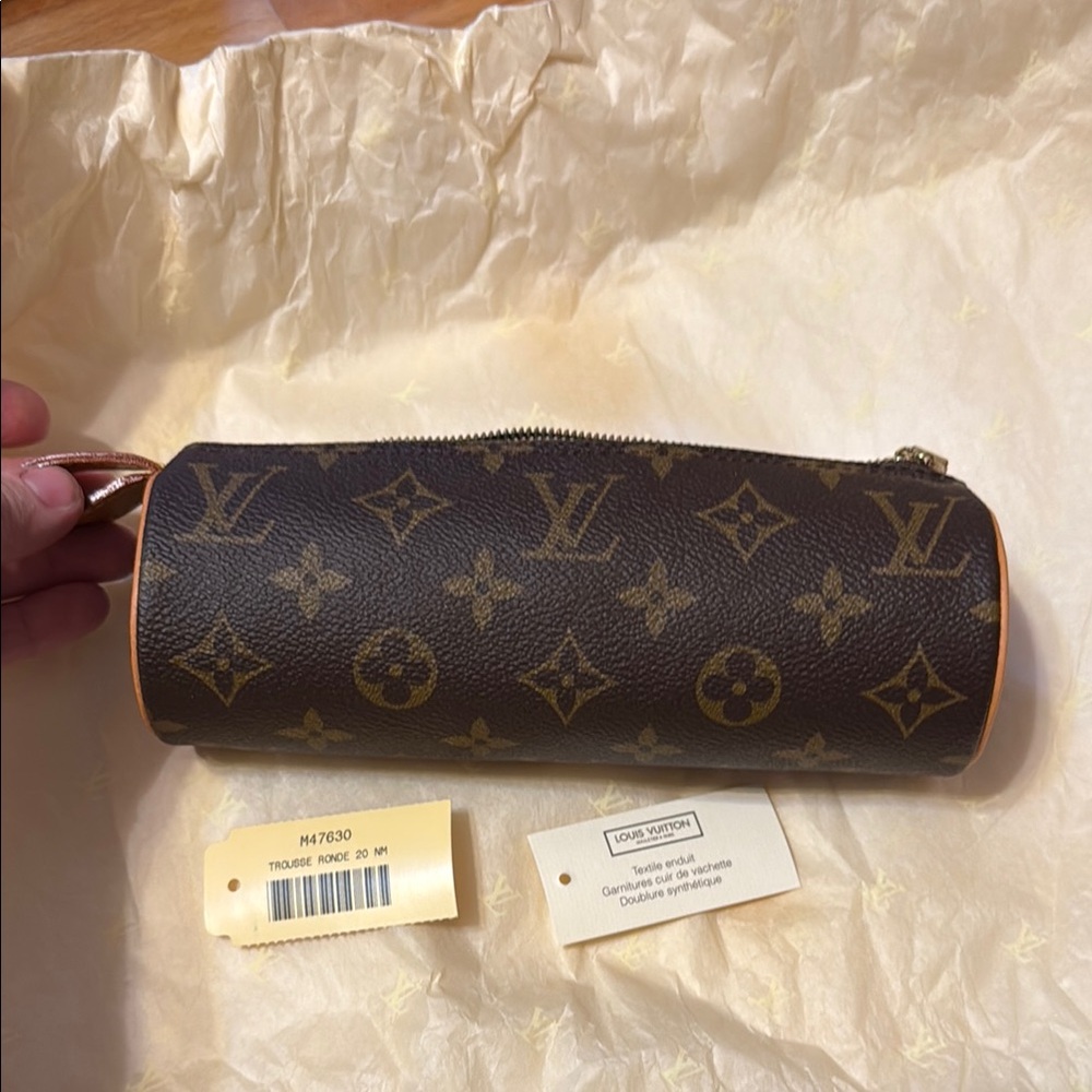 Louis Vuitton Brown Monogram Cylinder Bag